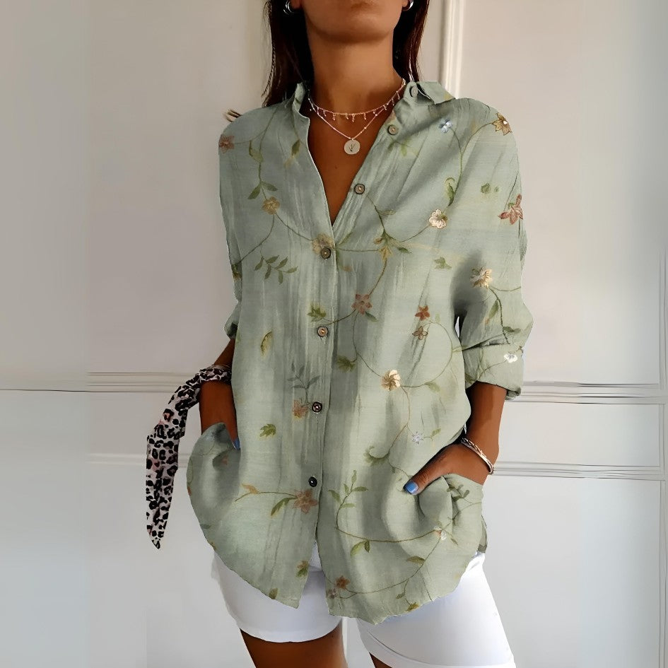 Jenny - Floral Breeze Blouse