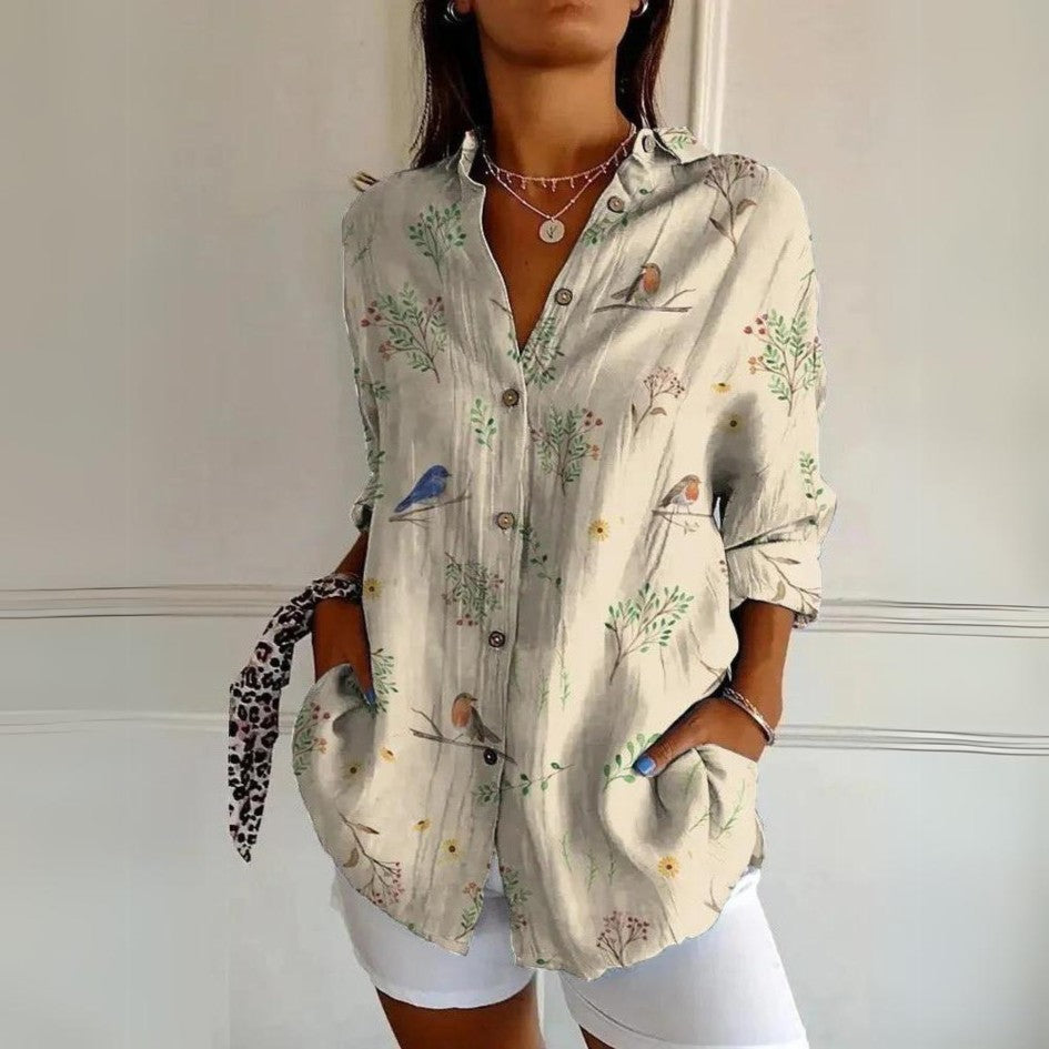 Jenny - Floral Breeze Blouse