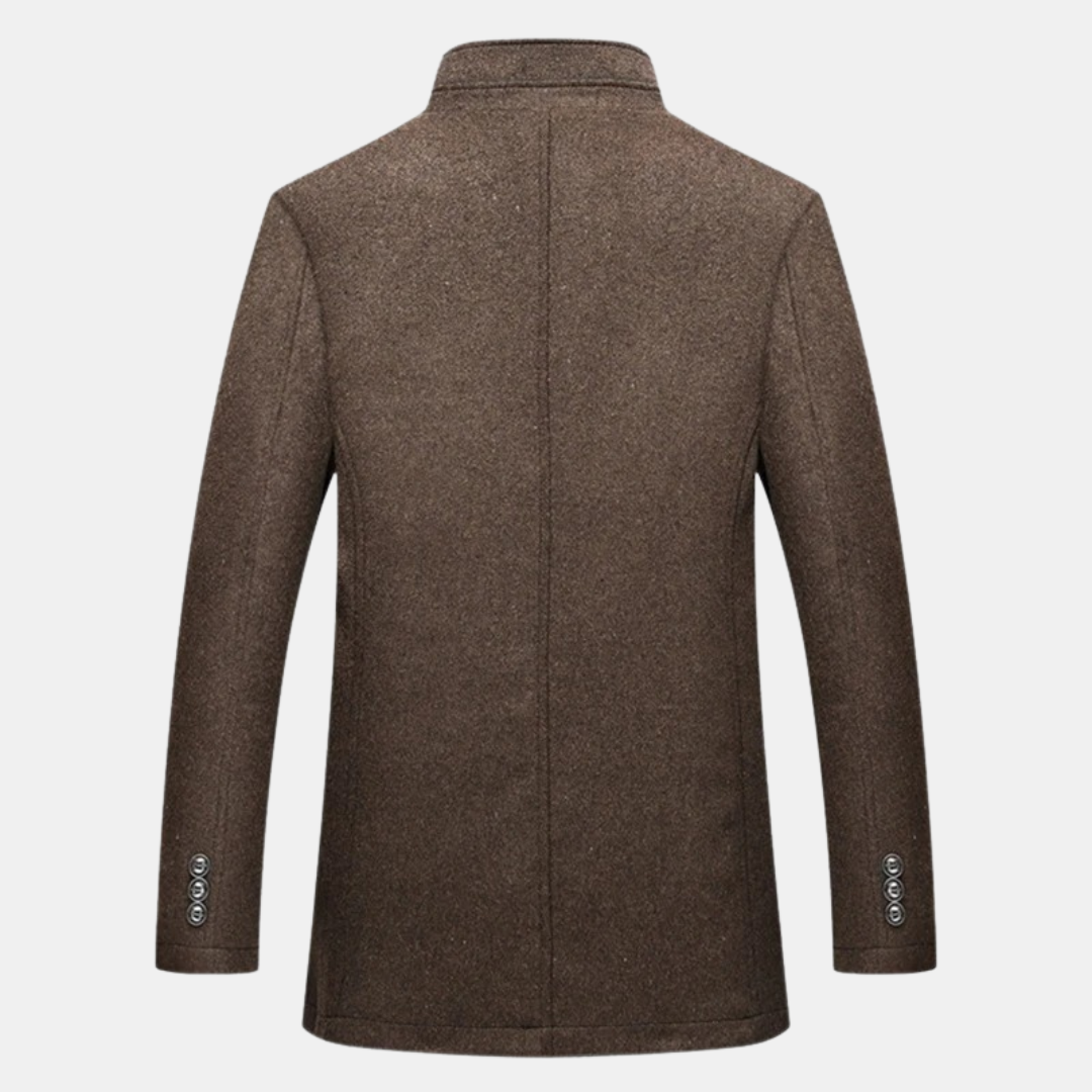 Marc | Thick Wool Trenchcoat