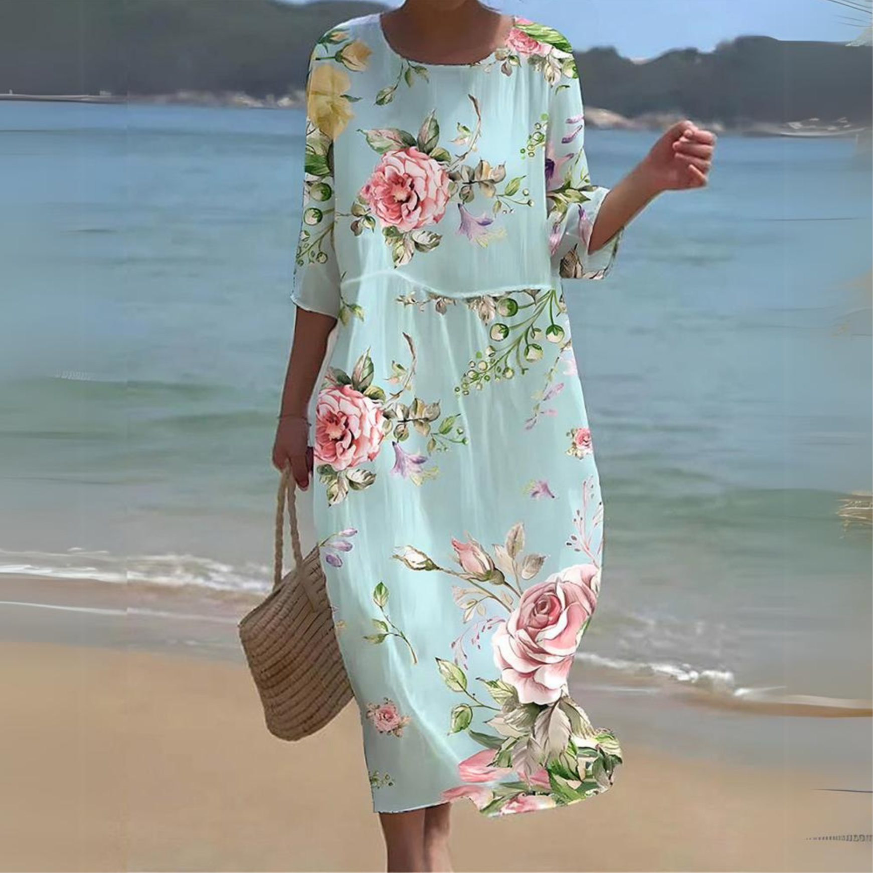 Sophie - Elegant Floral Dress