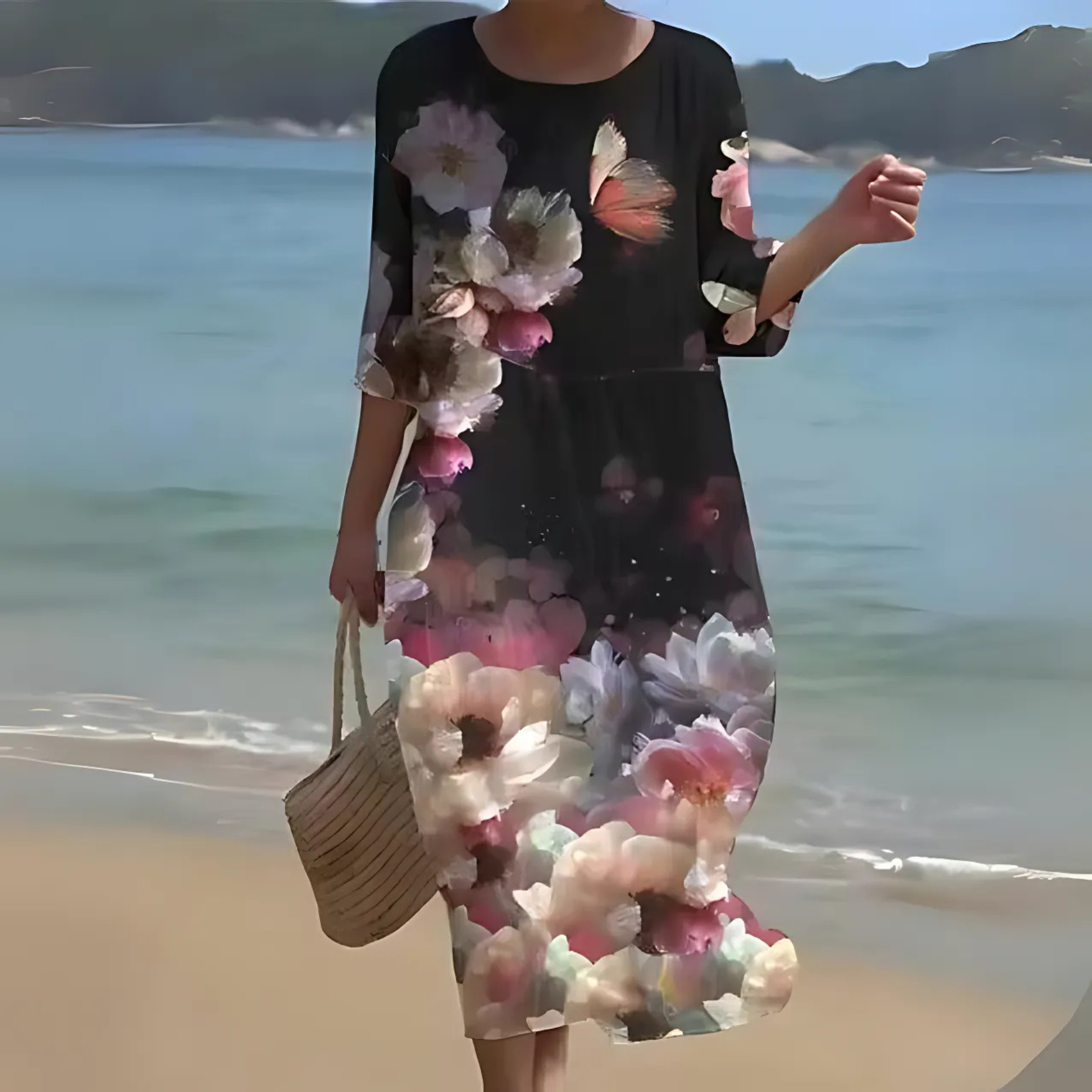 Sophie - Elegant Floral Dress