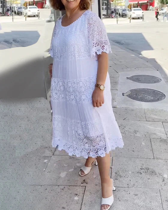 AMANDA - CASUAL LACE DRESS