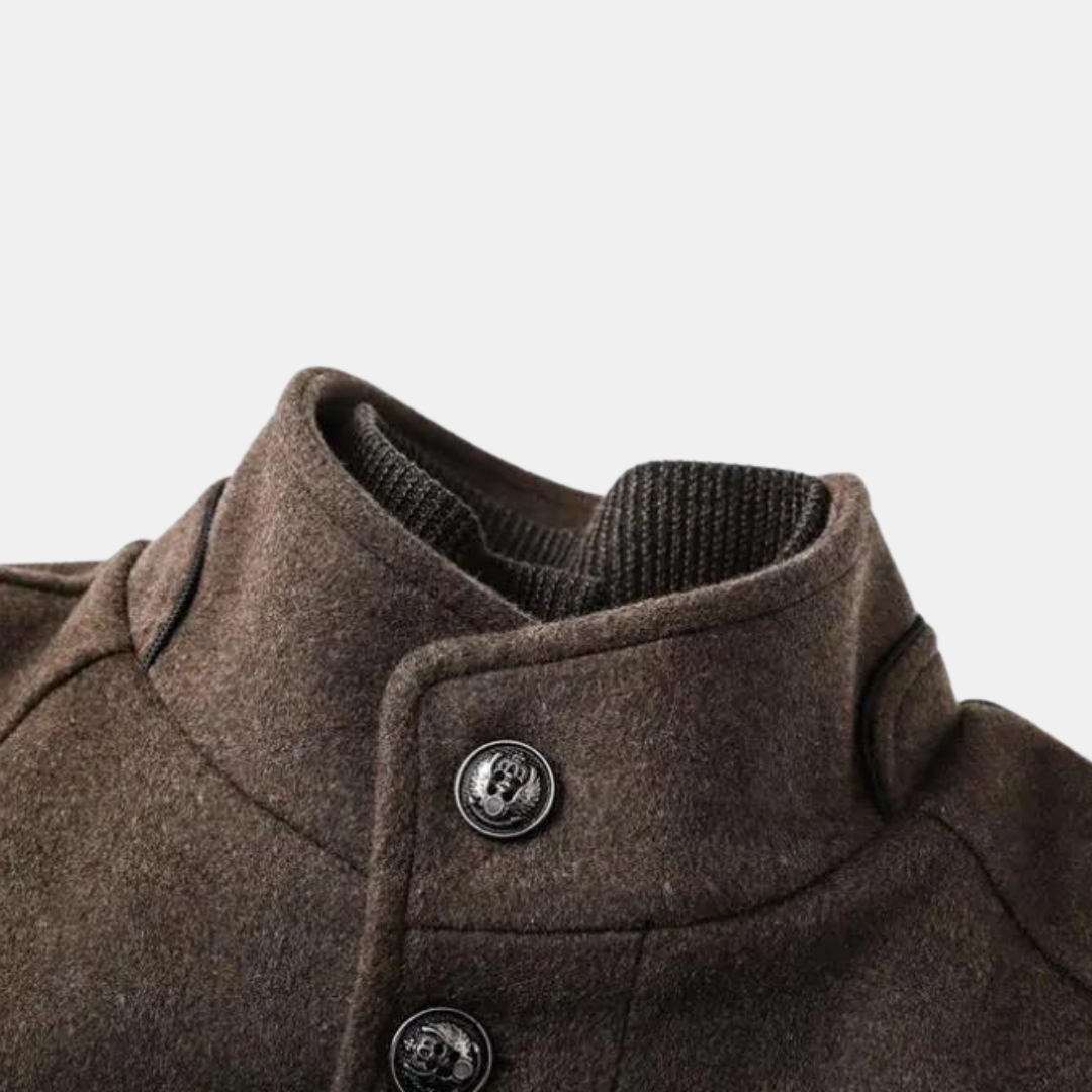 Marc | Thick Wool Trenchcoat