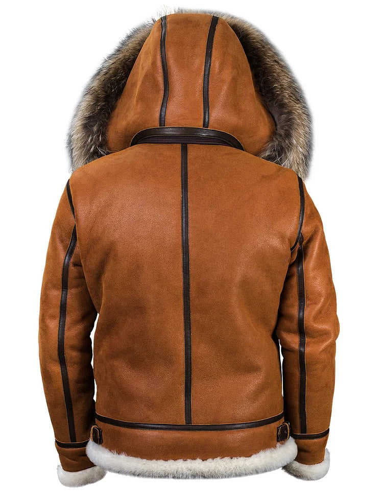 BRYAN™ | Leather Winter Coat