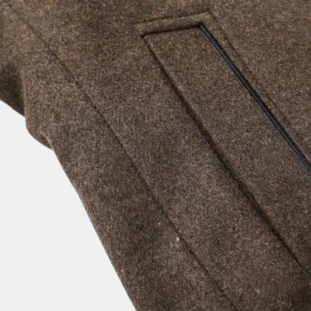 Marc | Thick Wool Trenchcoat