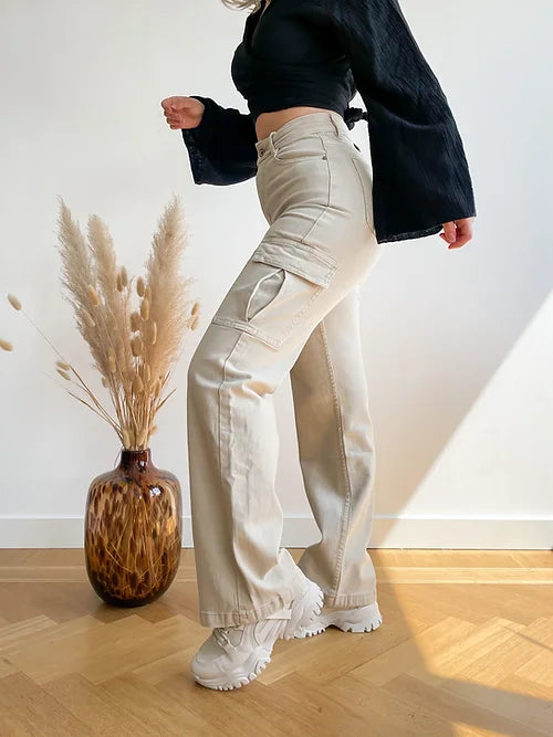 Cargo Jeans™ with stretch and wide leg | Buy one get One Free