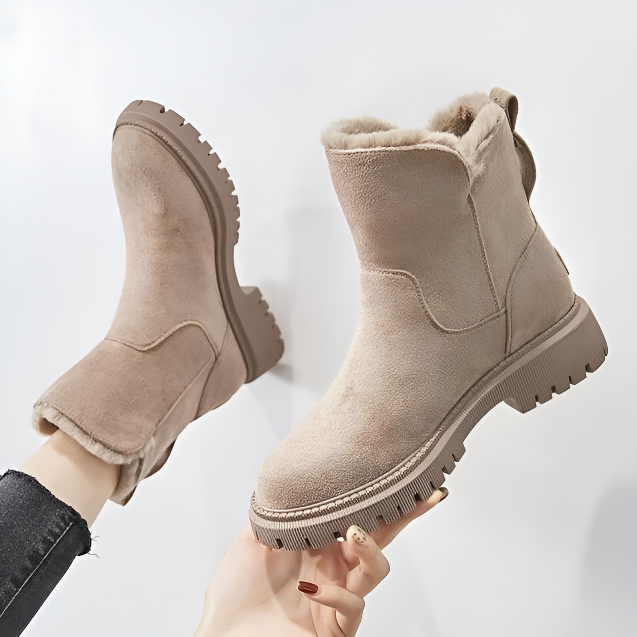 Lola™ | Comfortable and Lined Snow boots