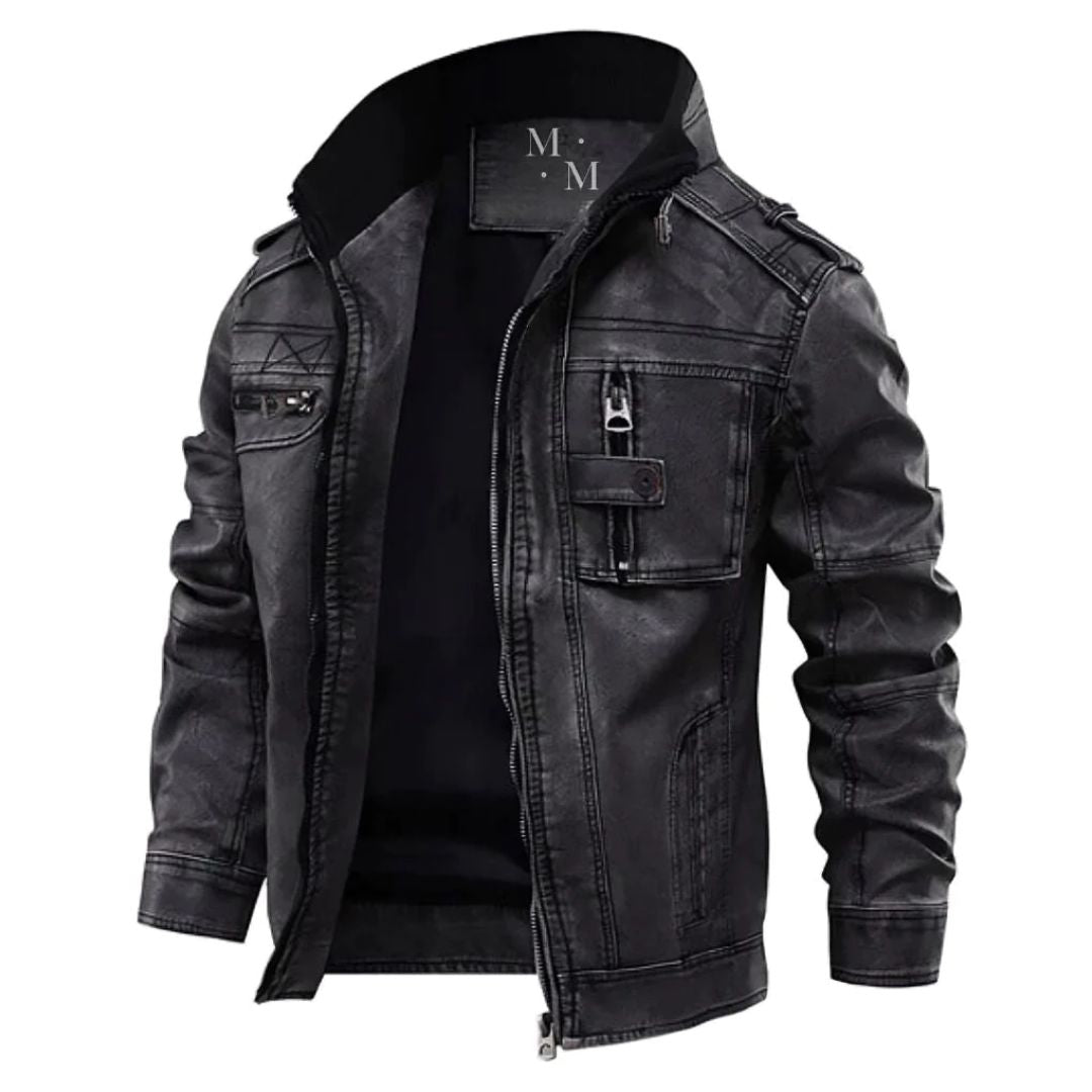 James™ | Elegant Stylish Leather Jacket