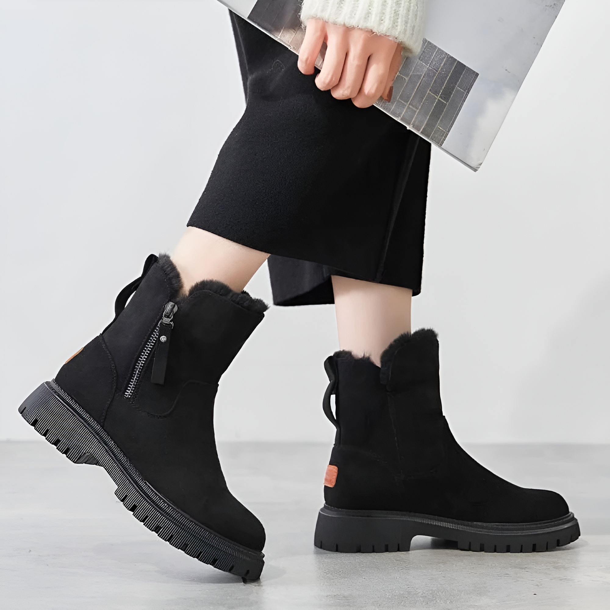 Lola™ | Comfortable and Lined Snow boots