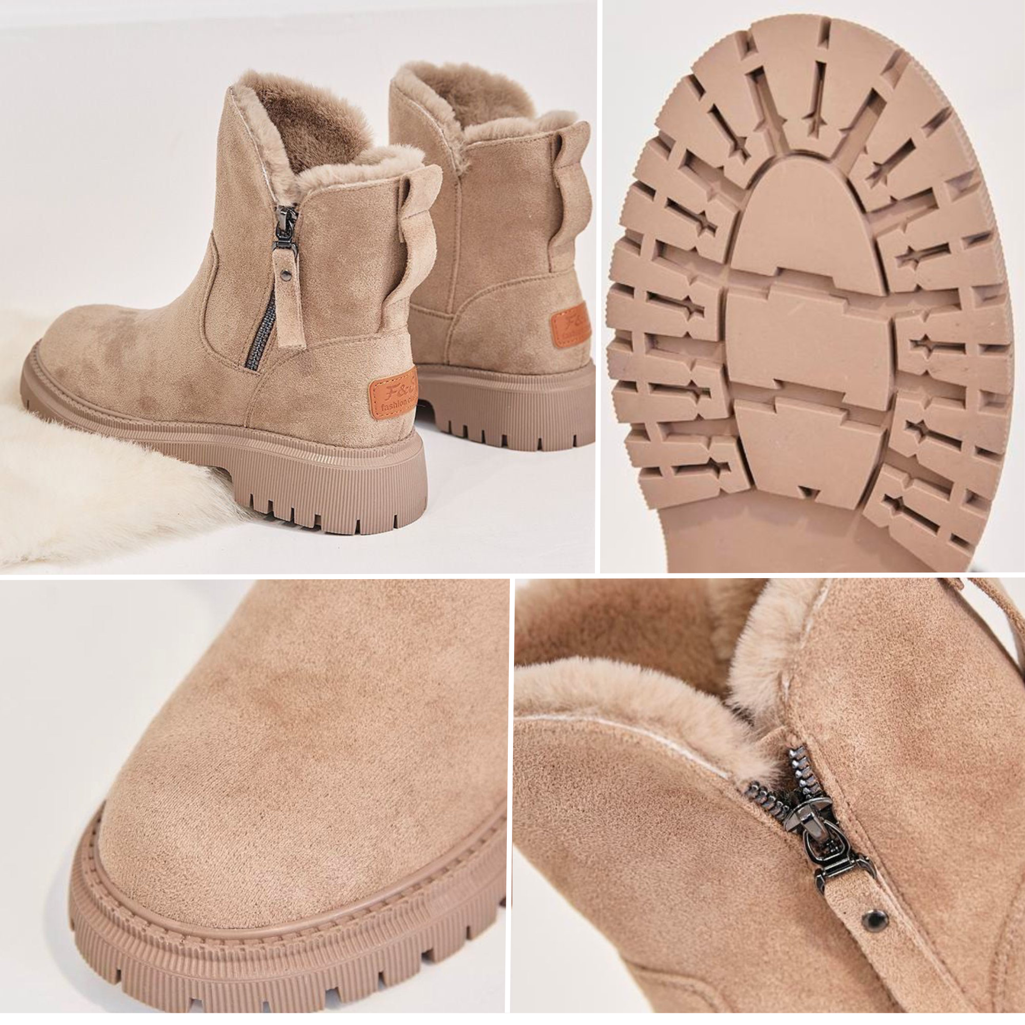 Lola™ | Comfortable and Lined Snow boots