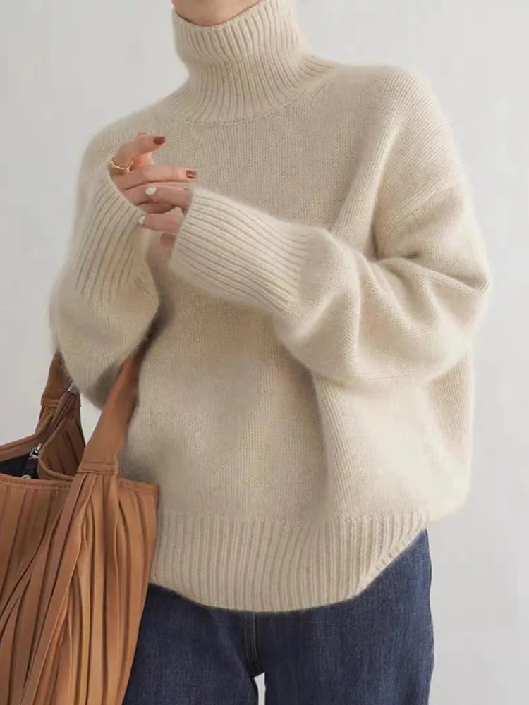 Nora™ | Cashmere Turtleneck Jumper