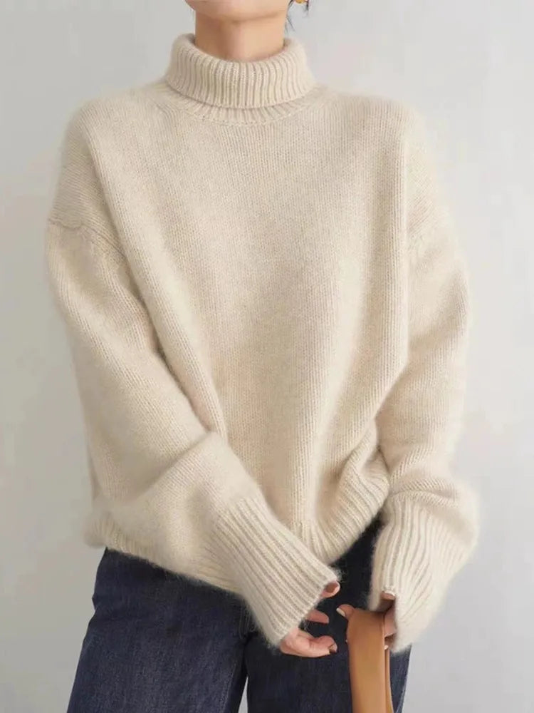 Nora™ | Cashmere Turtleneck Jumper