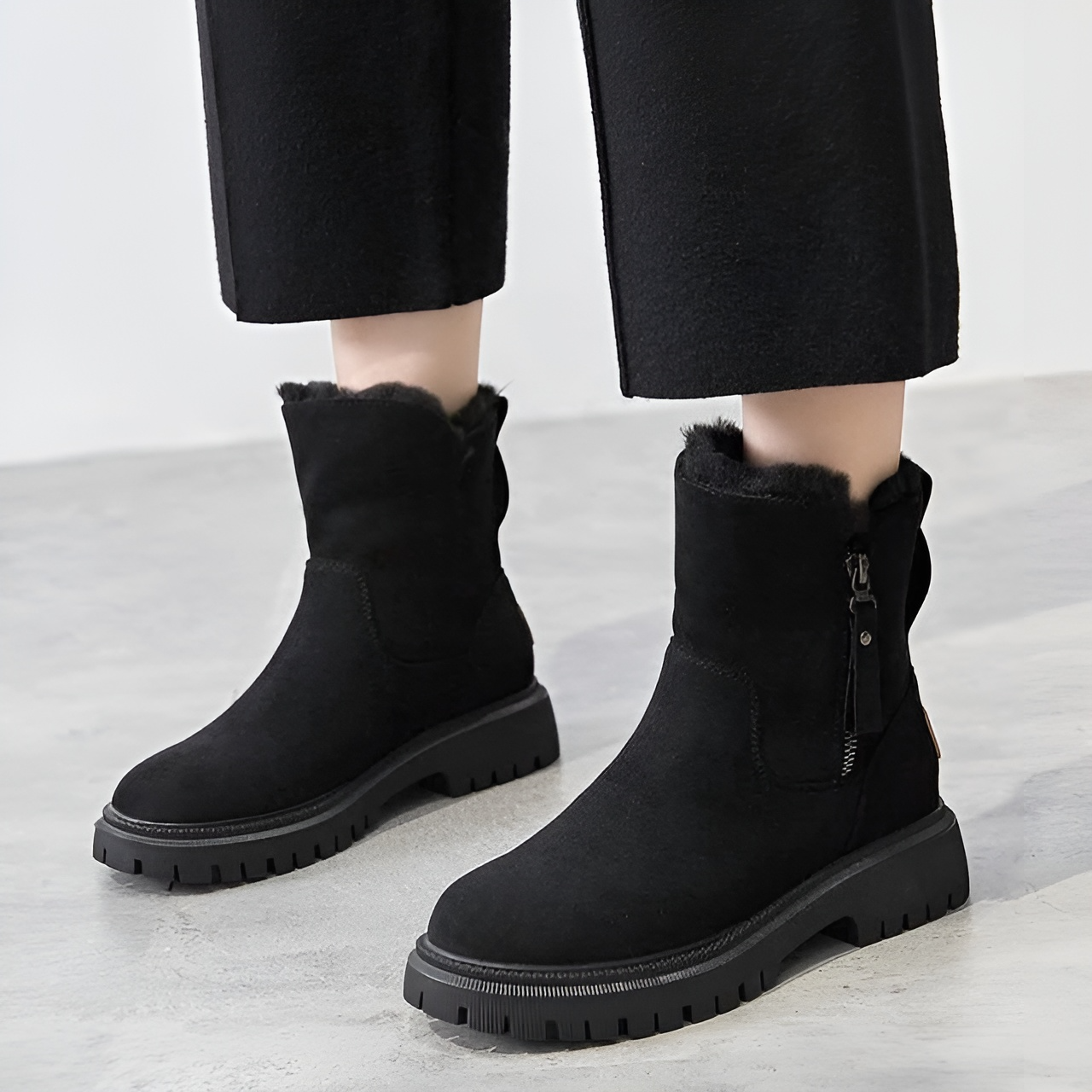 Lola™ | Comfortable and Lined Snow boots