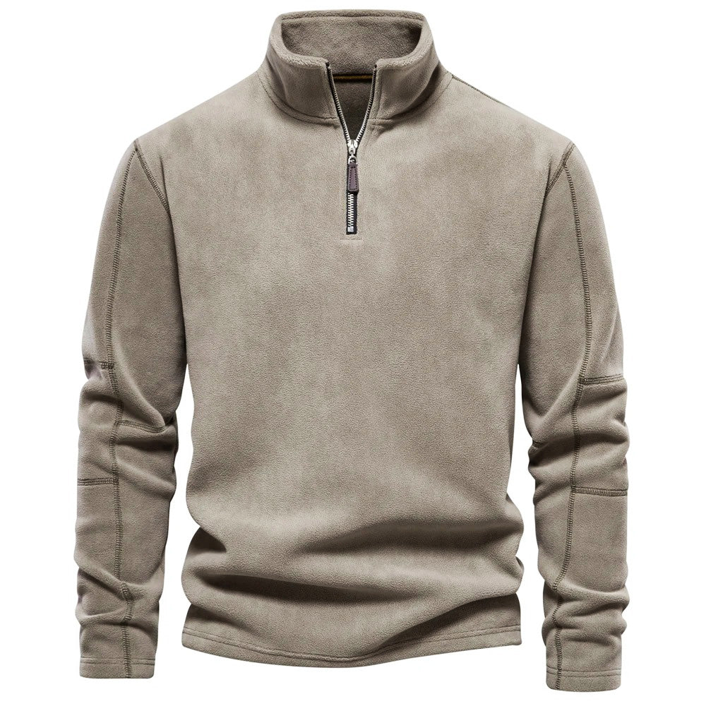 James™ | Fleece Zipped Sweater