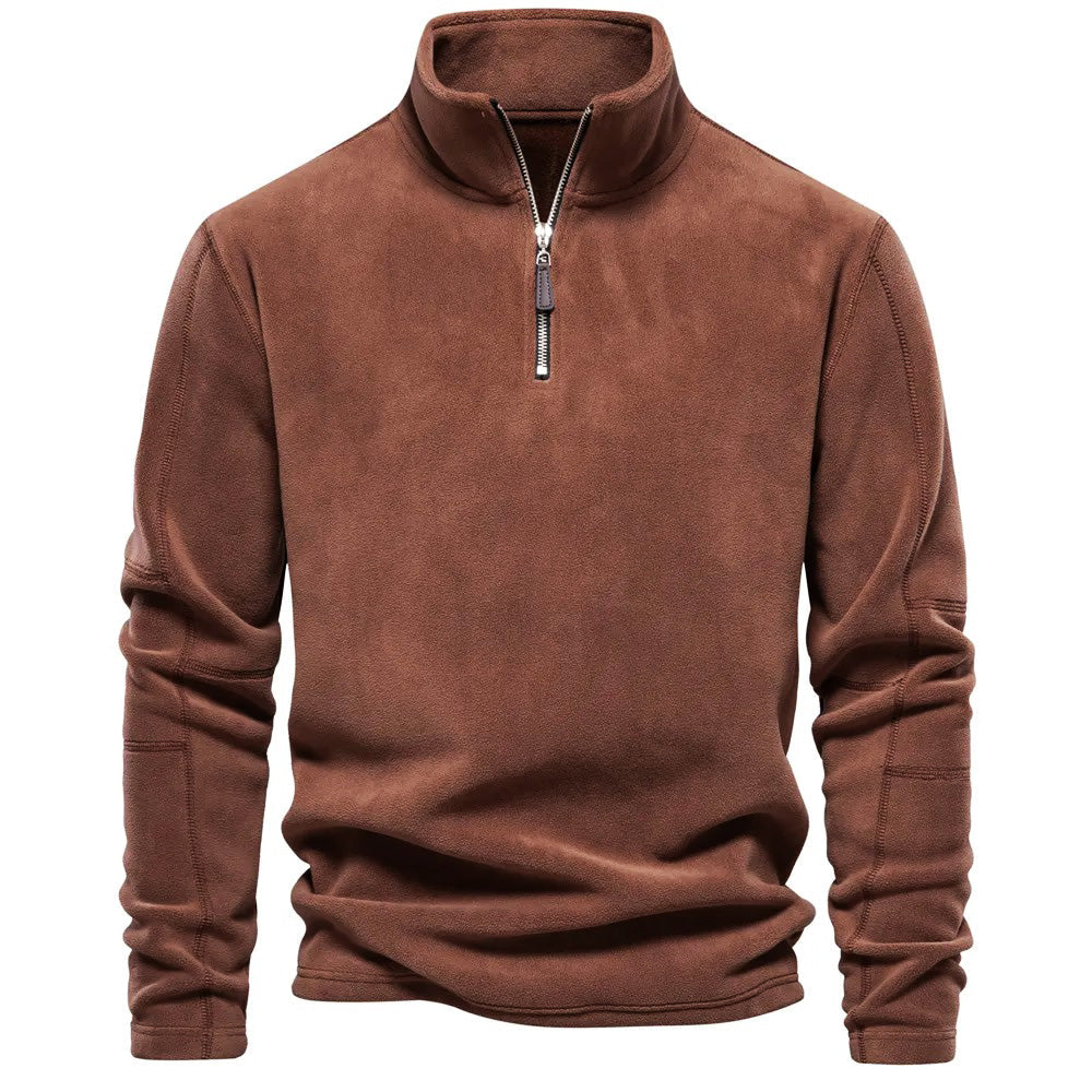 James™ | Fleece Zipped Sweater