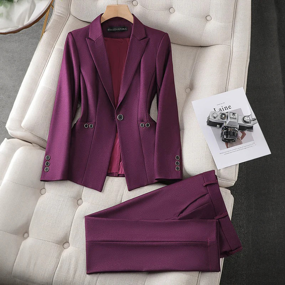 Blazer and Pants Set - Ladies - Timeless and Versatile - Durable Quality - Perfect for a Formal Look