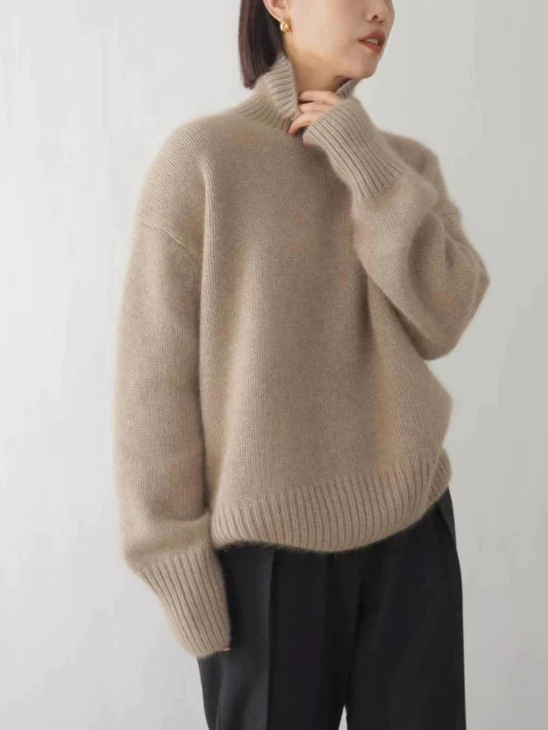 Nora™ | Cashmere Turtleneck Jumper