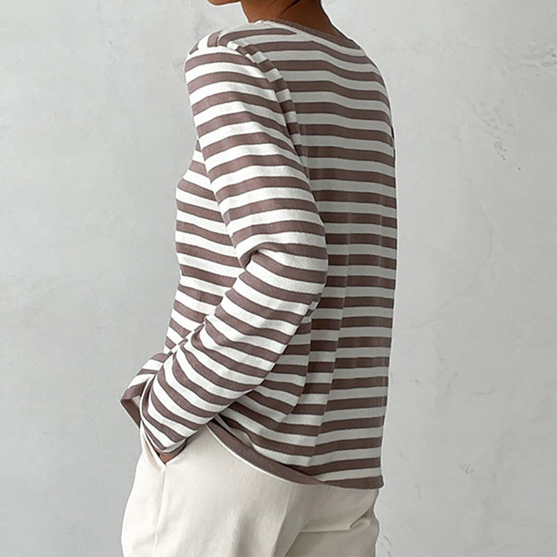 Dora™ | Elegant Striped Shirt