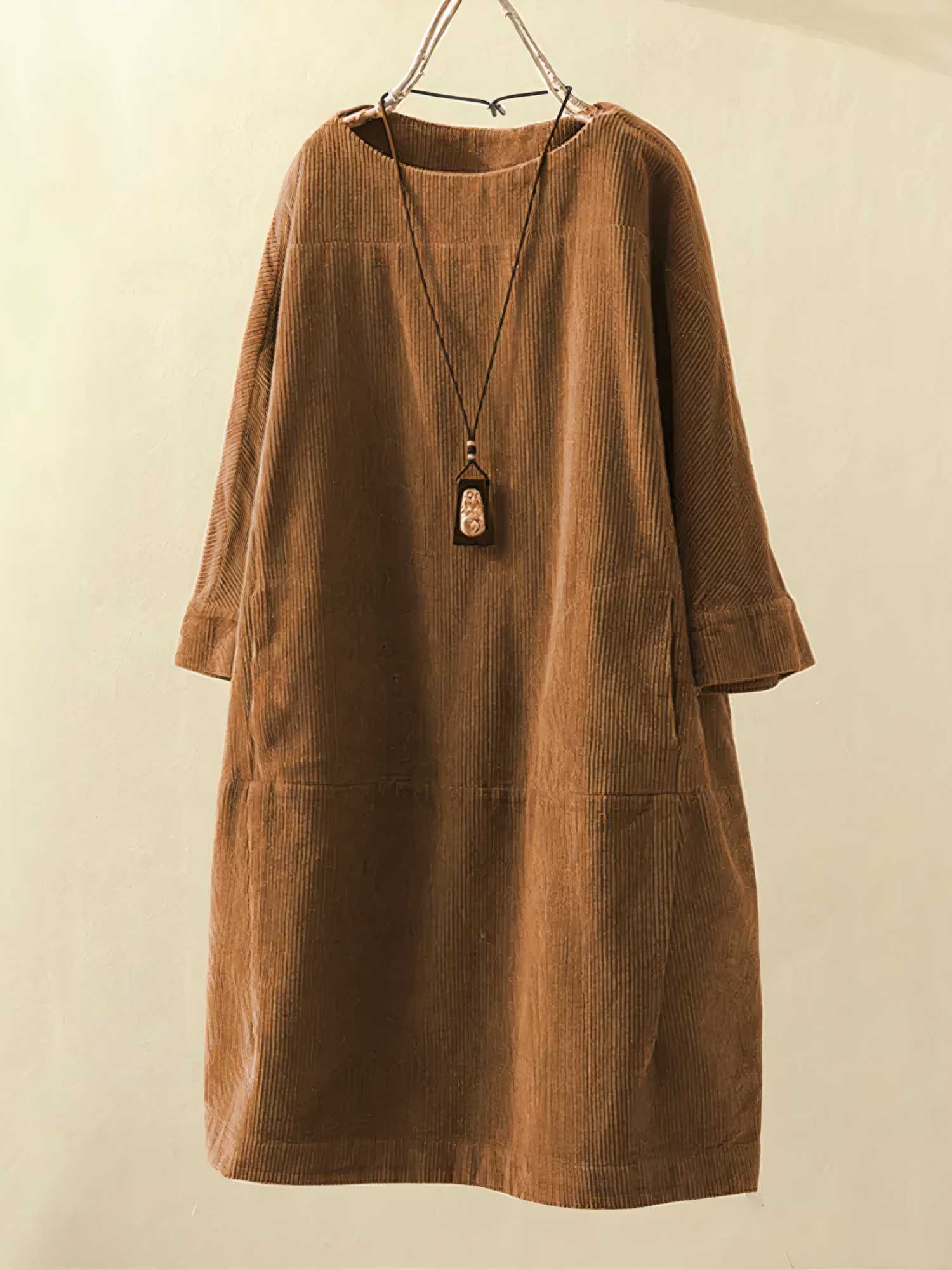 Nancy™ | A-line Corduroy Dress