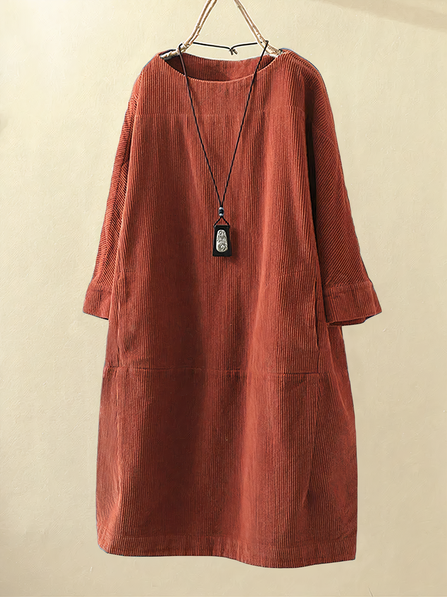 Nancy™ | A-line Corduroy Dress