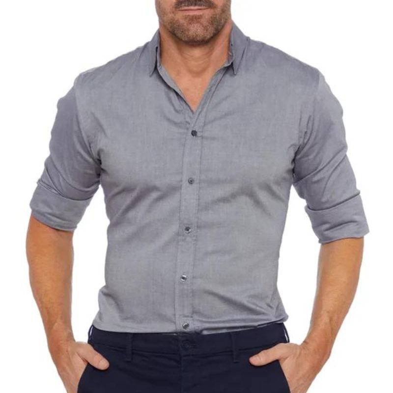 MIKE™ | Crease-Resistant Shirt with Zip