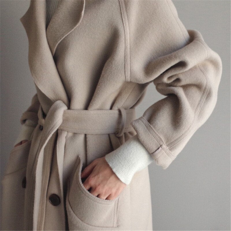 Eliza™ - Luxurious Woollen Coat