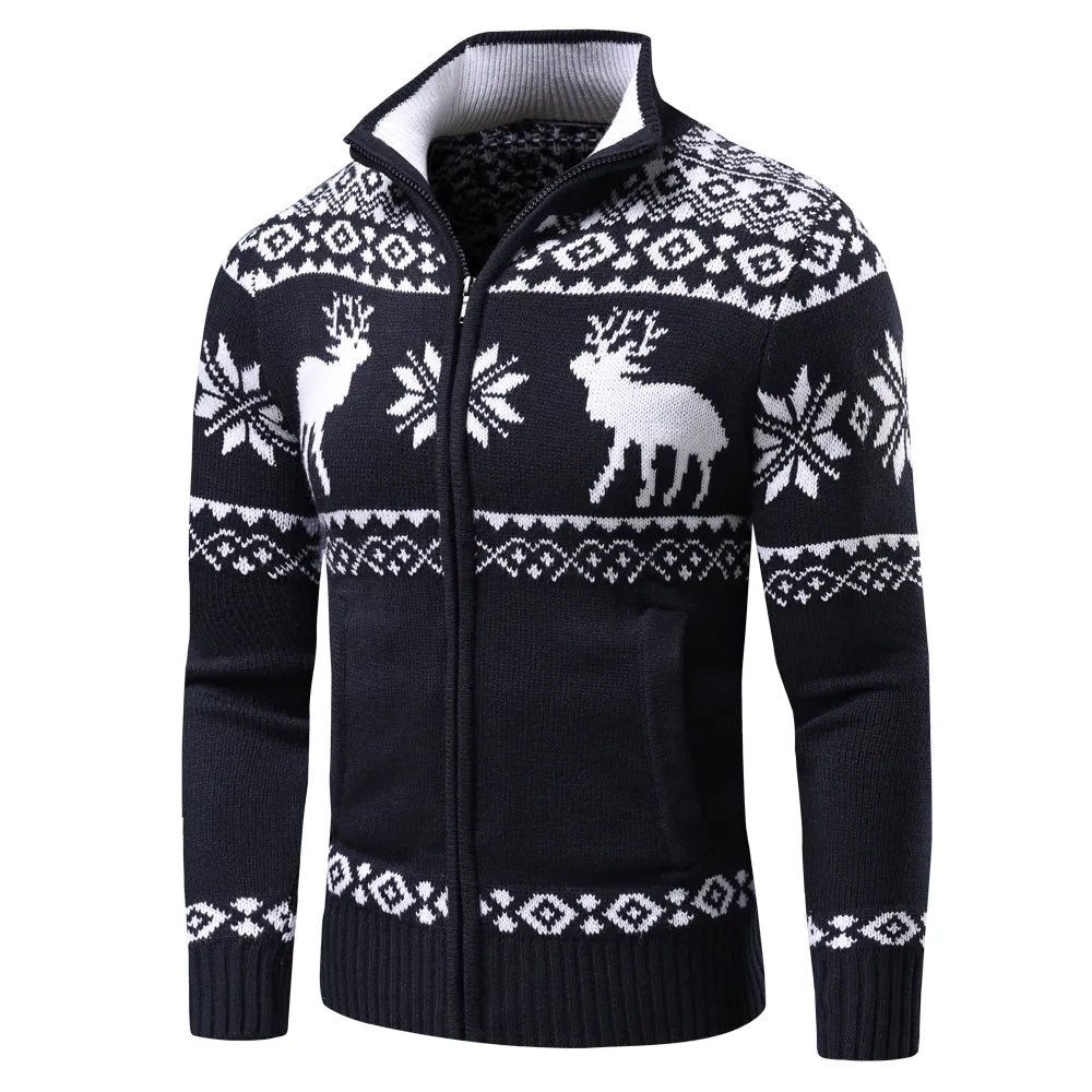 Rudolph™ | Christmas Jumper Waistcoat with Zip