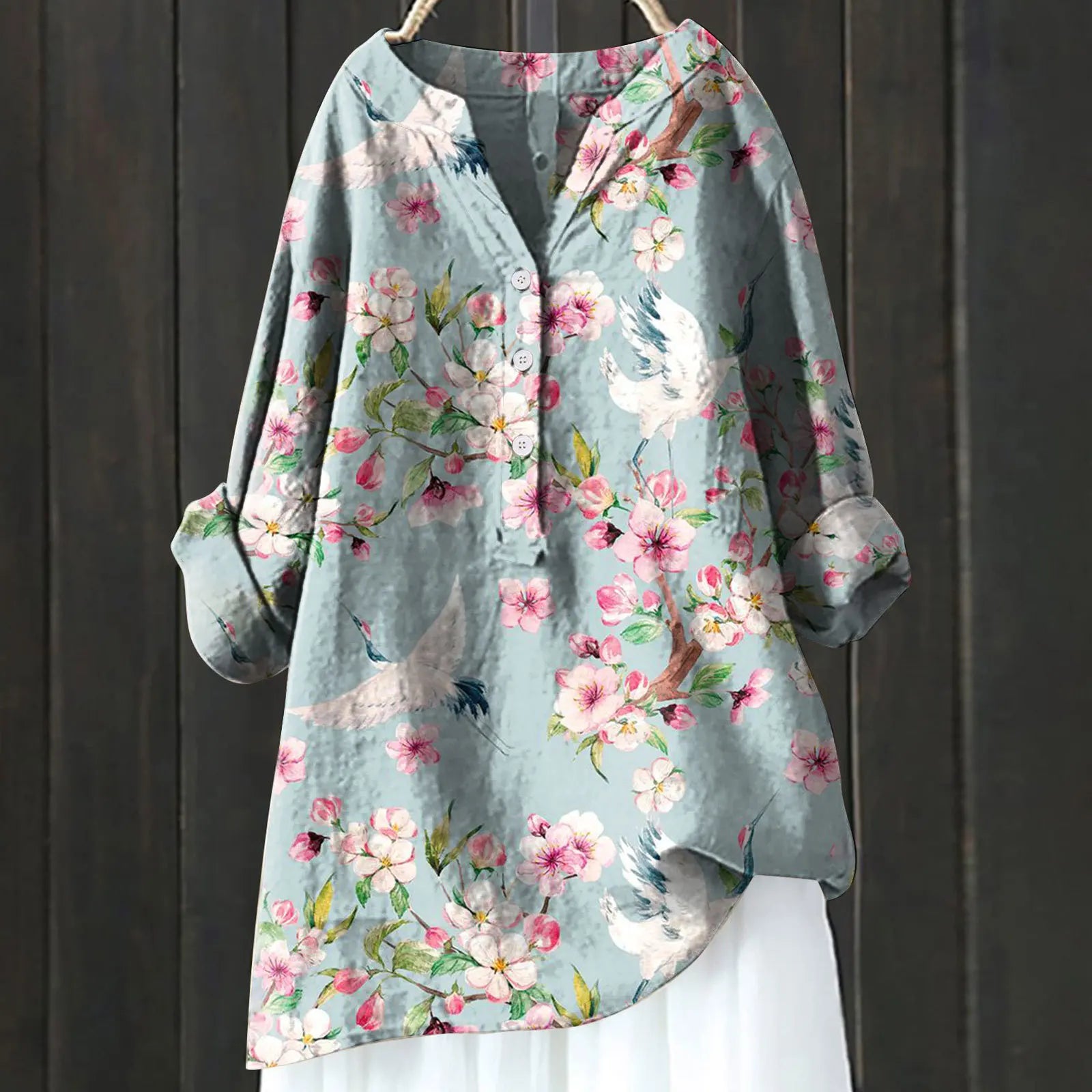 Matilda - Casual Floral Blouse