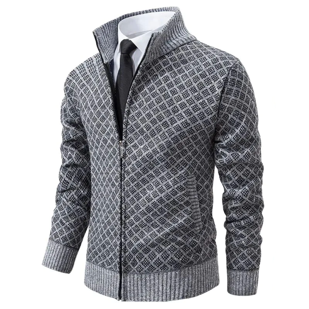 Sebastian™ - Knitted Jacquard weater