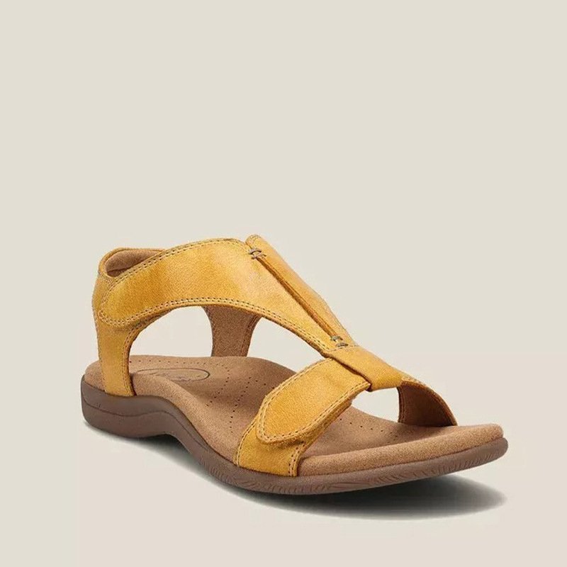 VANESA™ | Luxe Leather Stride Sandals