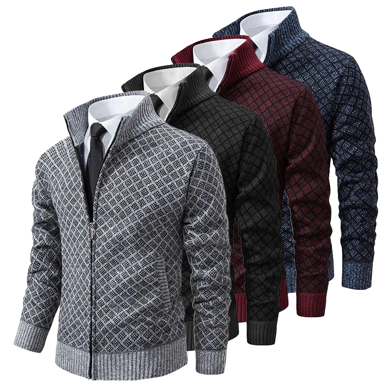 Sebastian™ - Knitted Jacquard weater