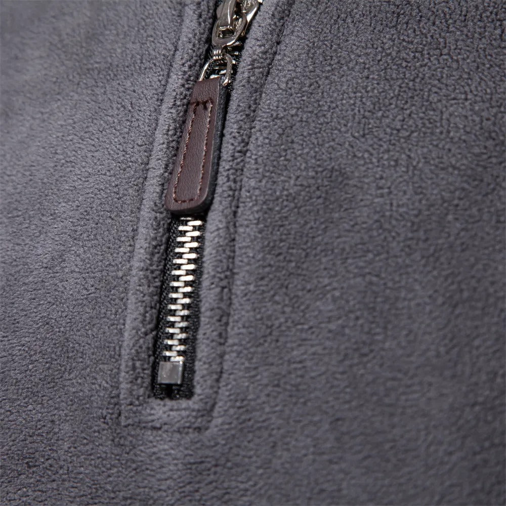 James™ | Fleece Zipped Sweater