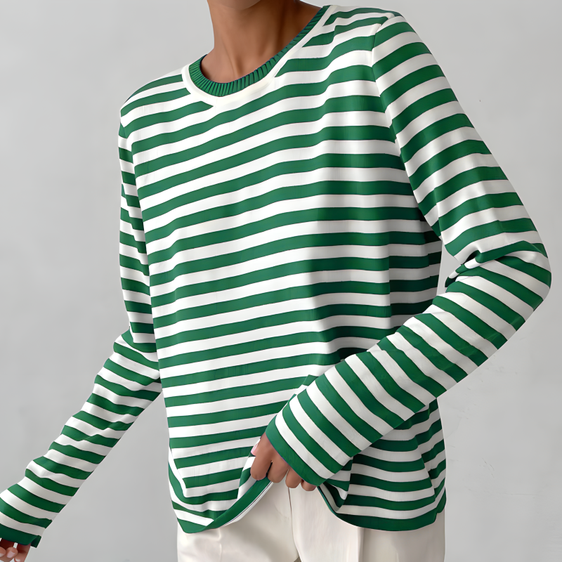 Dora™ | Elegant Striped Shirt