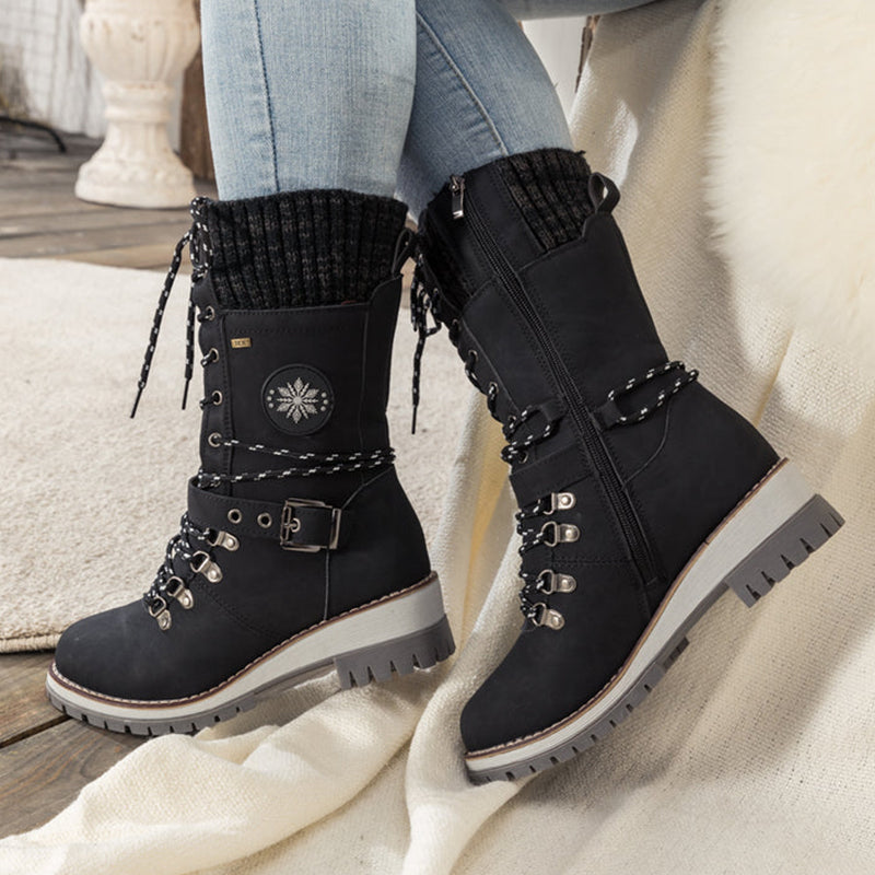 Elina | Waterproof knee-high Snow Boots for Women