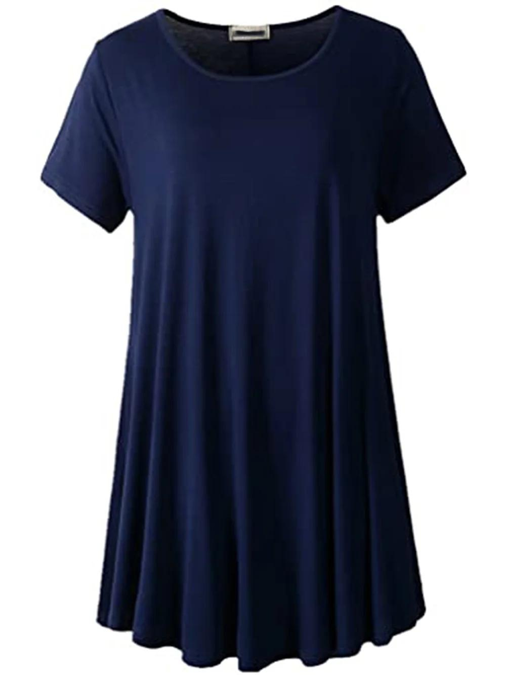 Amanda | Plus-Size Flowy Tunic Top