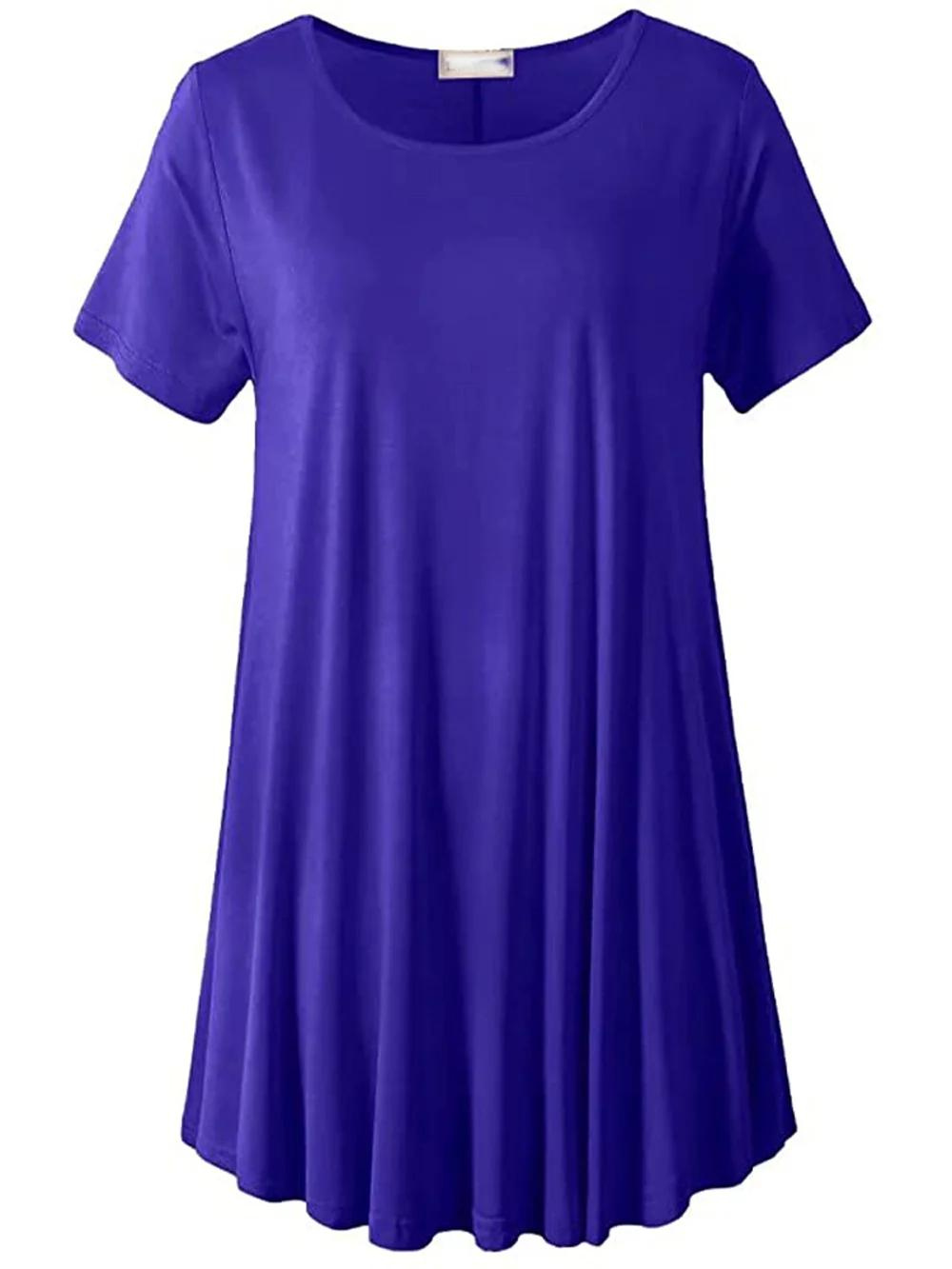 Amanda | Plus-Size Flowy Tunic Top